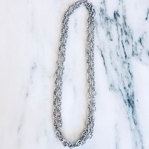 NWOT Stella & Dot Silver Chain Necklace